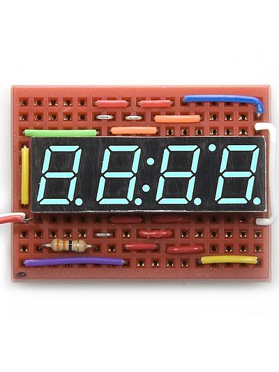 7-Segment Display - 4-Digit (Blue)