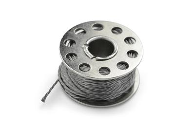 Conductive Stainless Steel Thread - 9Ω/m, 7m