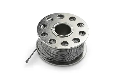 Conductive Stainless Steel Thread - 9Ω/m, 7m