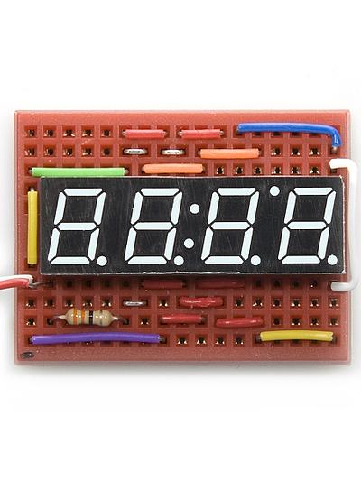 7-Segment Display - 4-Digit (White)