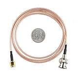 SMA Male to BNC Male Cable - 1 m (RG316) - Image 4
