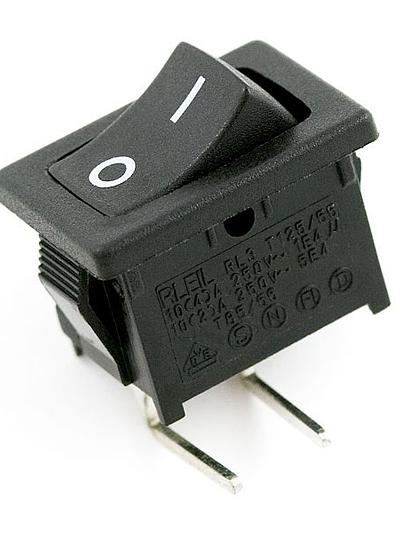 Rocker Switch - SPST (right-angle)