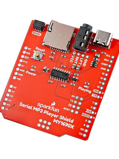 MY1690X-16S Serial MP3 Player Shield for Arduino