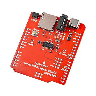 MY1690X-16S Serial MP3 Player Shield for Arduino
