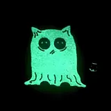 Spooky Halloween Kitty Enamel Pin - Image 2