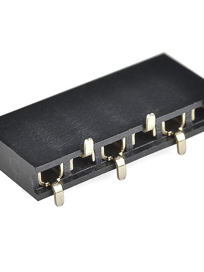 Header - 6-pin Female (SMD, 0.1)