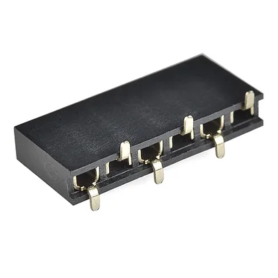 Header - 6-pin Female (SMD, 0.1)