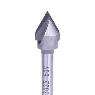 Essentials #302E 0.50in V-Bit Cutter - 60° - 2 Pack