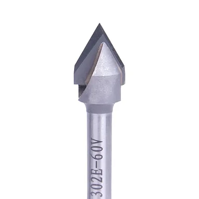 Essentials #302E 0.50in V-Bit Cutter - 60° - 2 Pack