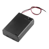 Battery Holder 3xAA with Cover and Switch - Image 1