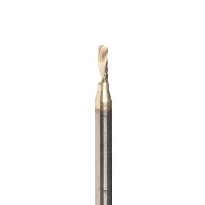 ZrN Coated Single Flute End Mill - 2mm Diameter #282Z
