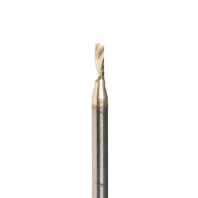 ZrN Coated Single Flute End Mill - 2mm Diameter #282Z