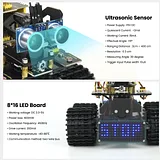 Keyestudio DIY Mini Tank V2.0 Smart Robot car kit for Arduino STEM - Image 2