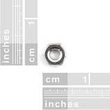 Nut - Metal (2-56) - Image 2