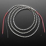 Double-Sided Cool White 6000K 12V LED Strip - 1m - Image 2