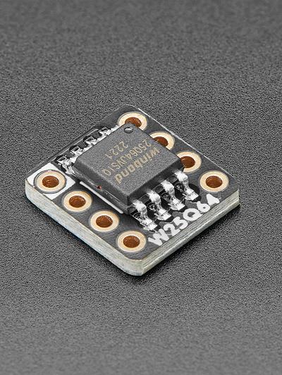 Adafruit QSPI DIP Breakout with W25Q64 Flash - 64Mbit / 8MB