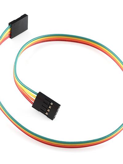 Jumper Wire - 0.1, 4-pin, 12