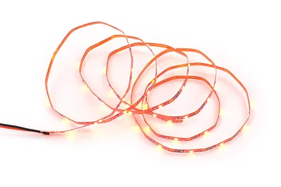 5V Ultra-Slim Red LED Strip - 60 LEDs/m, 1m