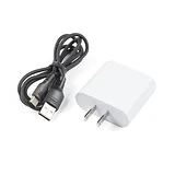 USB-C Wall Adapter with Cable, US Plug, 6–12V - Image 1