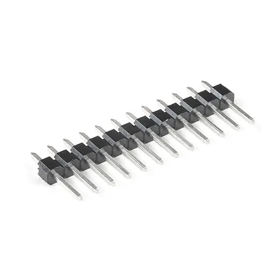 12-Pin 0.1in Male Straight PTH Header