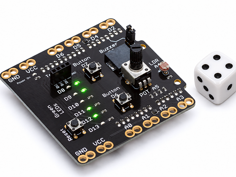Roll an electronic die
