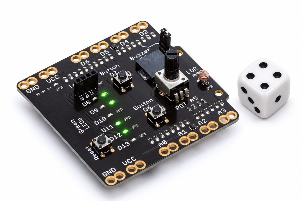 Roll an electronic die