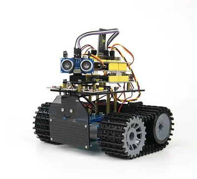 Keyestudio DIY Mini Tank V2.0 Smart Robot car kit for Arduino STEM