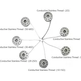 Conductive Stainless Steel Thread - 7Ω/m, 5m - Image 5