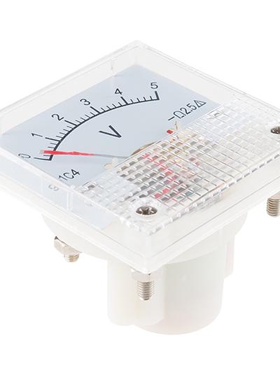 Analog Panel Meter - 0 to 5 VDC