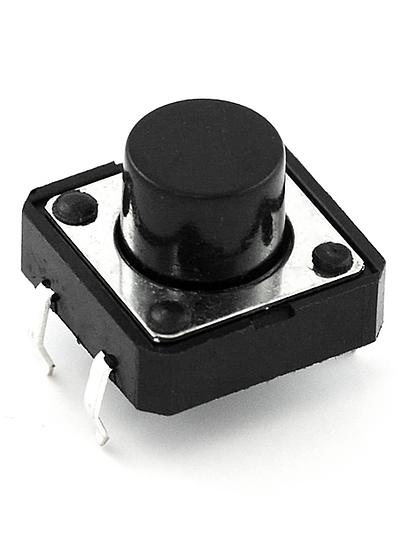 Momentary Pushbutton Switch - 12mm Square