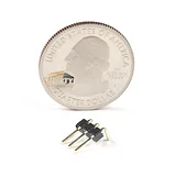 Right-Angle Male Header - 3 Pin, 0.1in PTH - Image 2