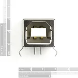 USB Female Type B Connector - Image 3