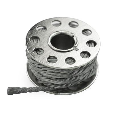 Conductive Stainless Steel Thread - 2Ω/m, 1m