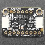 LSM6DS3TR-C 6-DoF Accelerometer + Gyro IMU Breakout - Image 2