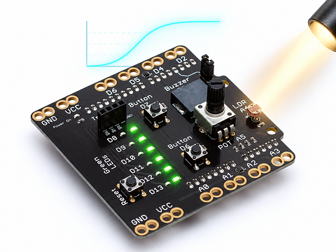Measure changing light