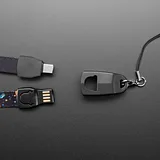 USB Cable Lanyard with USB-A and USB-C Tips - Image 4