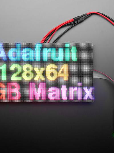 RGB LED Matrix Panel 128x64, 2mm Pitch