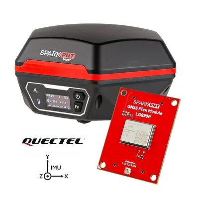 SparkPNT FPL-T RTK GNSS Receiver with Tilt Compensation