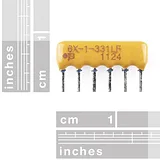 Resistor Network - 330 Ohm (6-pin bussed) - Image 4
