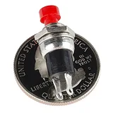 Momentary Button - Panel Mount (Red) - Image 2