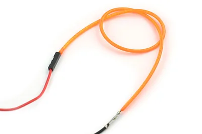 Flexible LED Filament 3V 260mm Red - 5 Pack