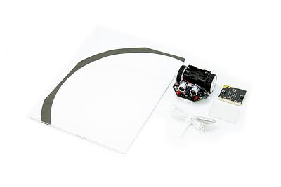 Maqueen Lite micro:bit V2 Robot Kit with Enclosure & Track Map
