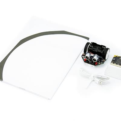 Maqueen Lite micro:bit V2 Robot Kit with Enclosure & Track Map