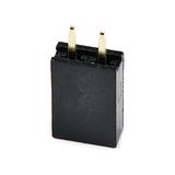 2-Pin Female Straight Header - PTH, 0.1in - Image 1
