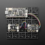 Adafruit Swirly Aluminium Mounting Grid for 0.1in PCBs - Image 1