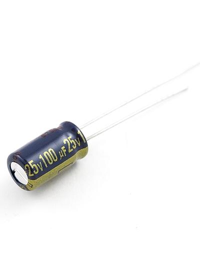 Electrolytic Decoupling Capacitors - 100uF/25V