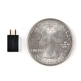 2-Pin Female Straight Header - PTH, 0.1in - Image 3
