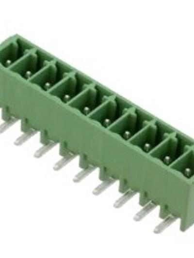 10-Way 3.5mm Right-Angle Terminal Block Header