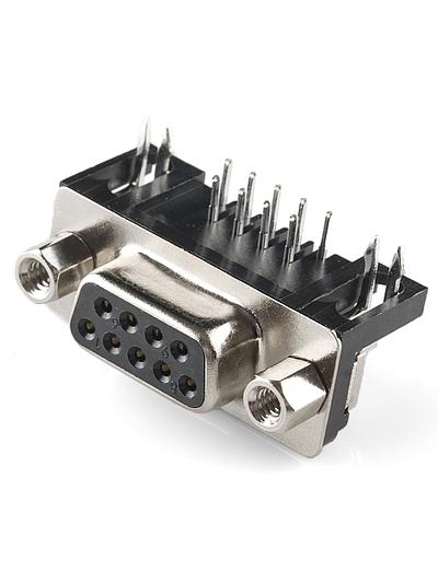 9 Pin Female Serial Connector - PCB Mount