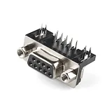 9 Pin Female Serial Connector - PCB Mount - Image 1